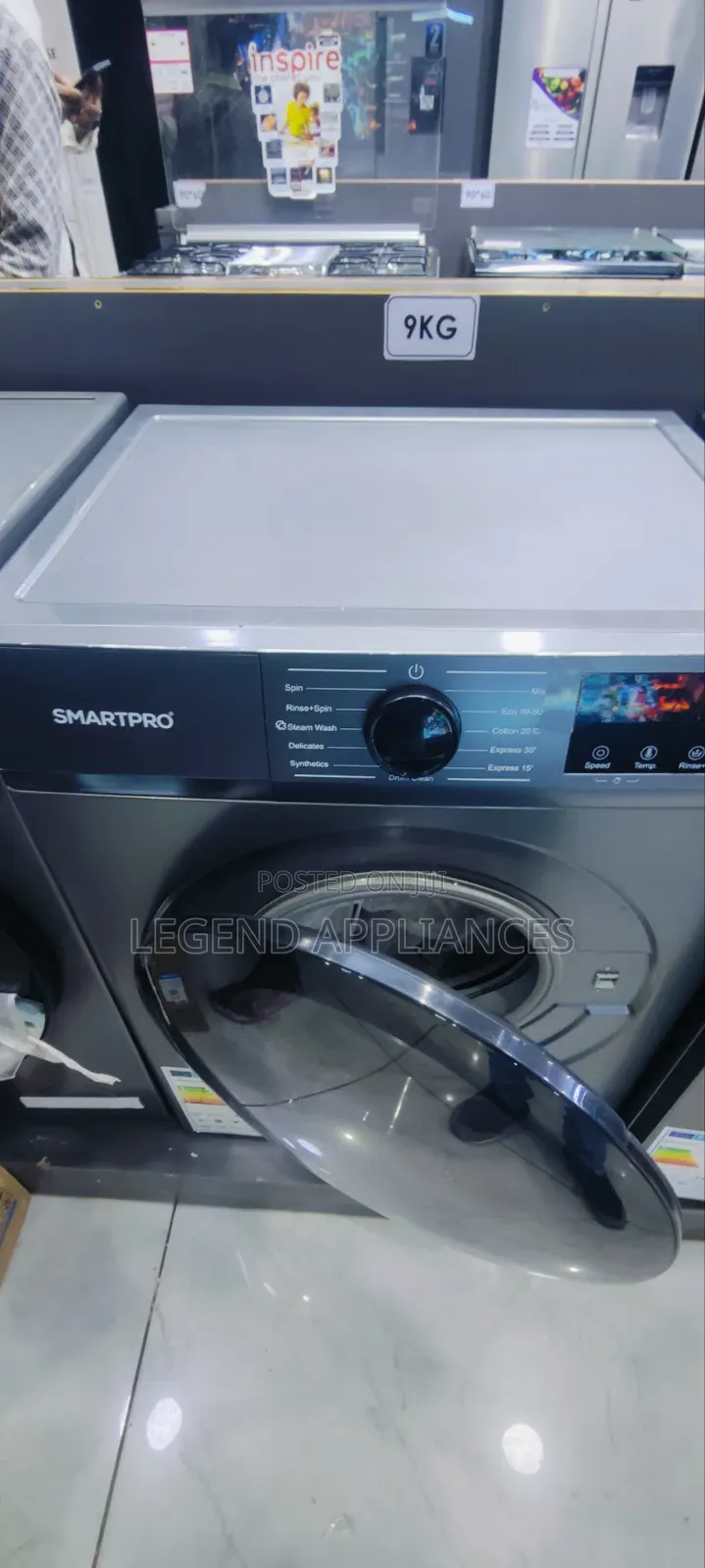 Smartpro 10KG Front Load Washing Machine SWM-10FL