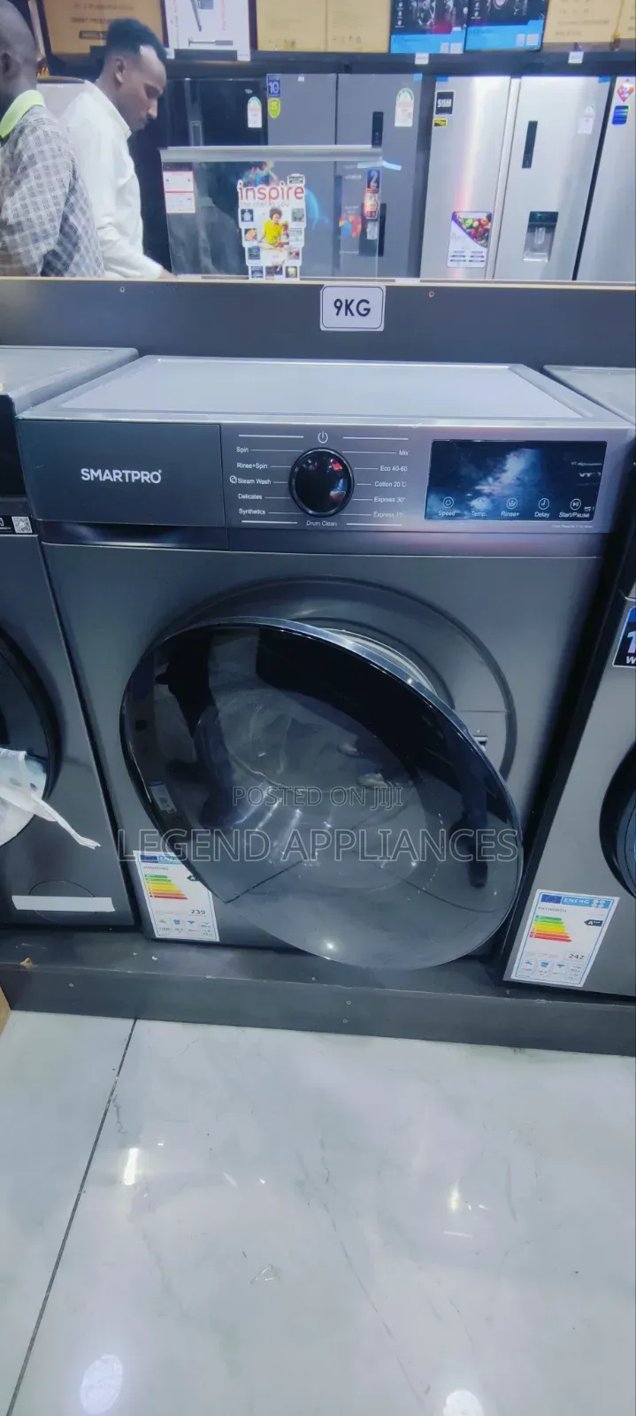 Smartpro 10KG Front Load Washing Machine SWM-10FL