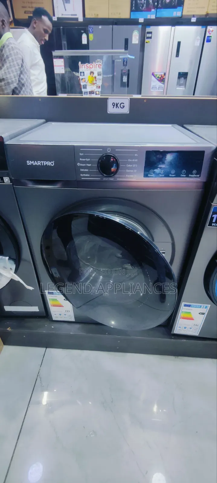 Smartpro 10KG Front Load Washing Machine SWM-10FL