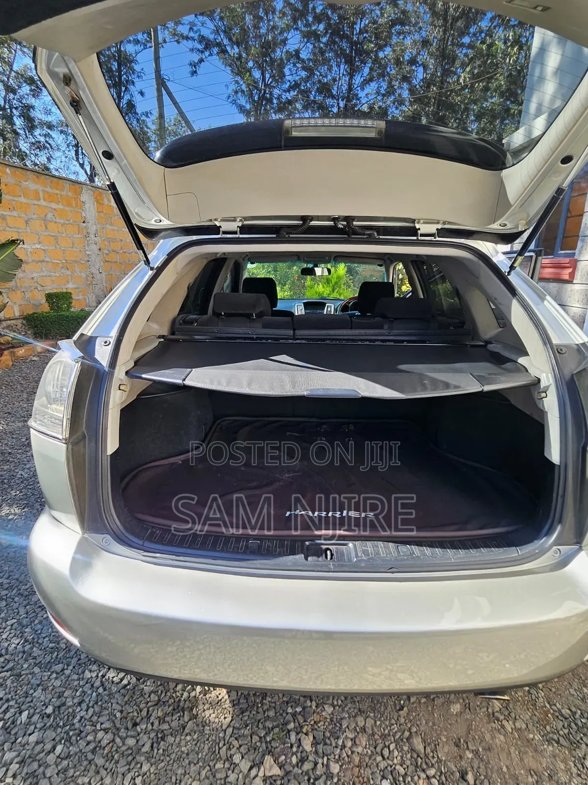 Toyota Harrier 2007 Silver