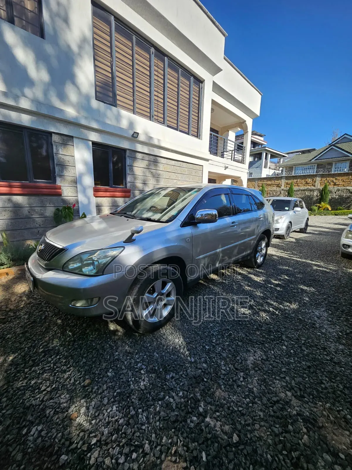 Toyota Harrier 2007 Silver