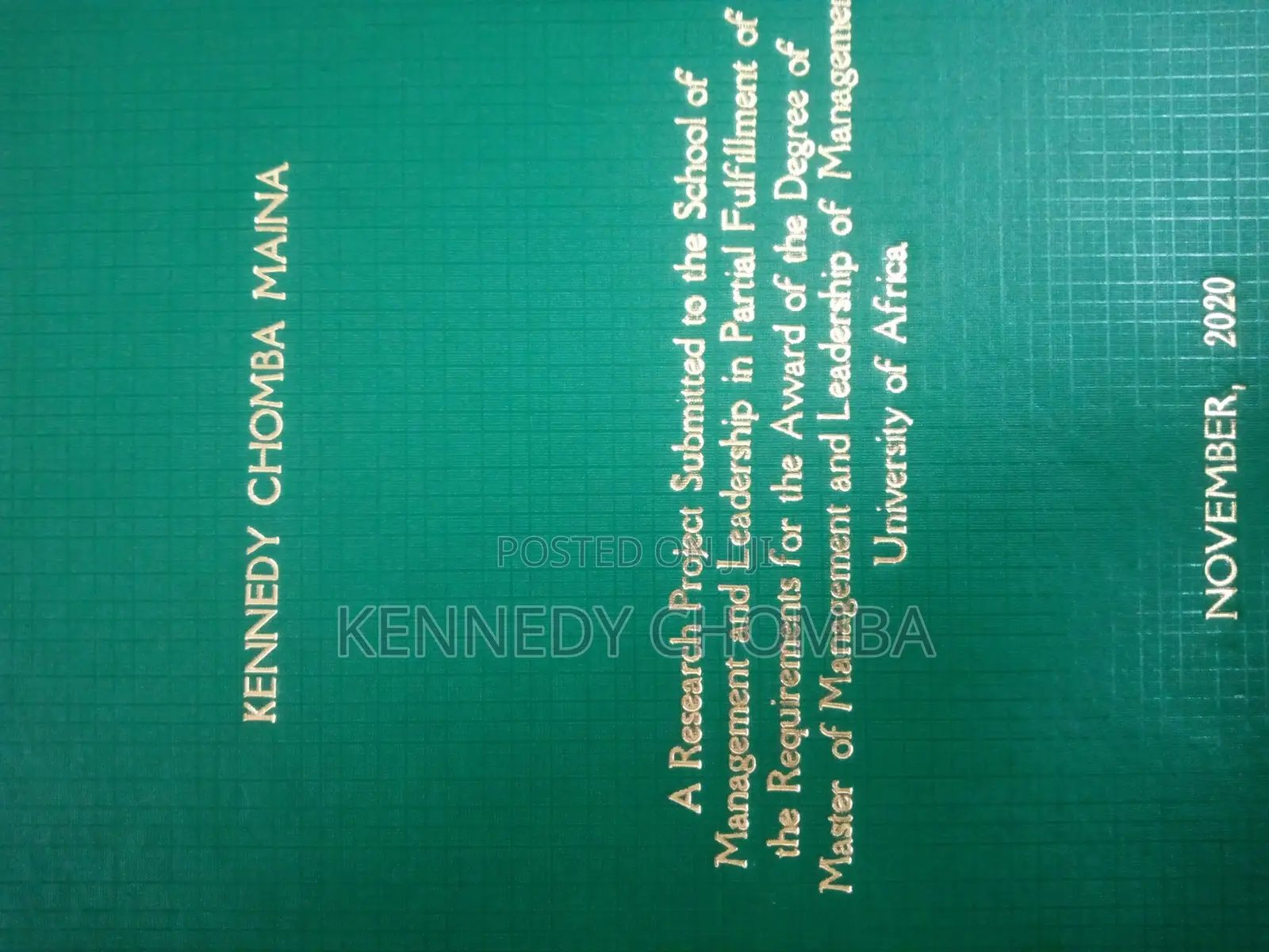 Reserch Project Binding and Embossing