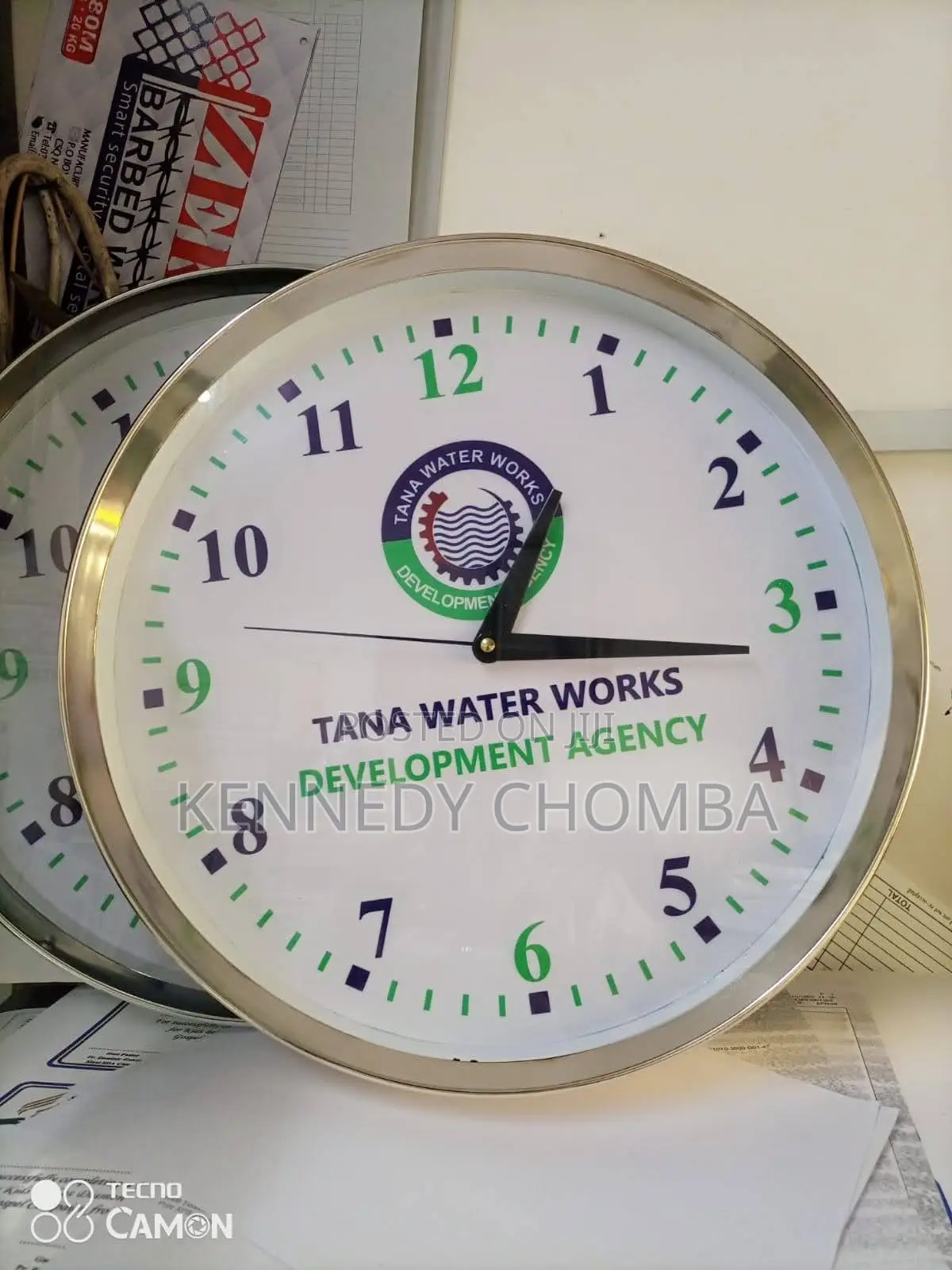 Wall Clock Branding
