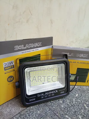 Solarmax 300W Waterproof LED Solar Security Light