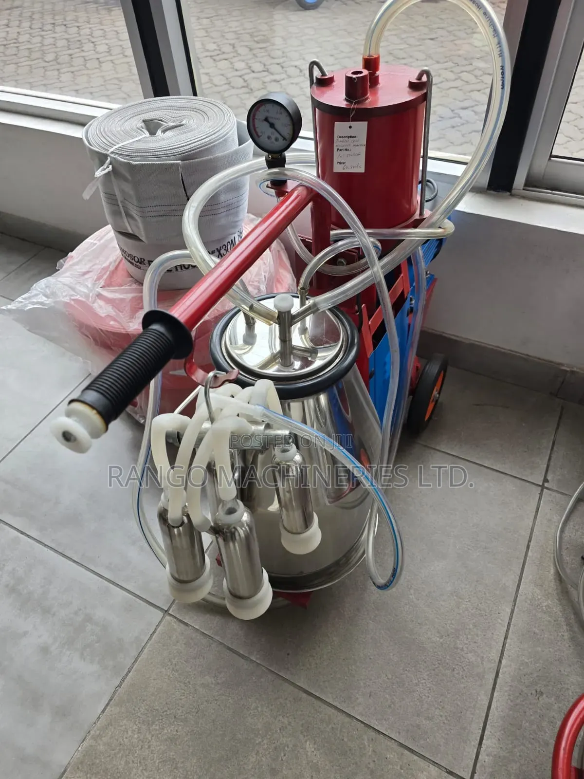 Milking Machine Single Bucket