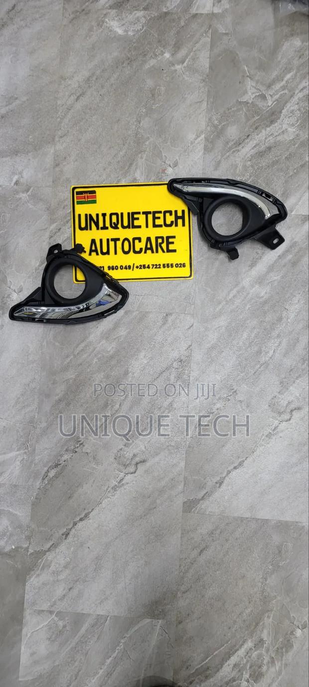 Mazda Demio 2014–2018 Fog Light Covers - main view