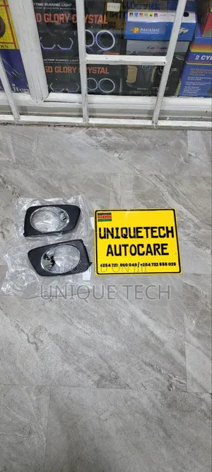 Toyota Axio Fog Light Covers With Chrome