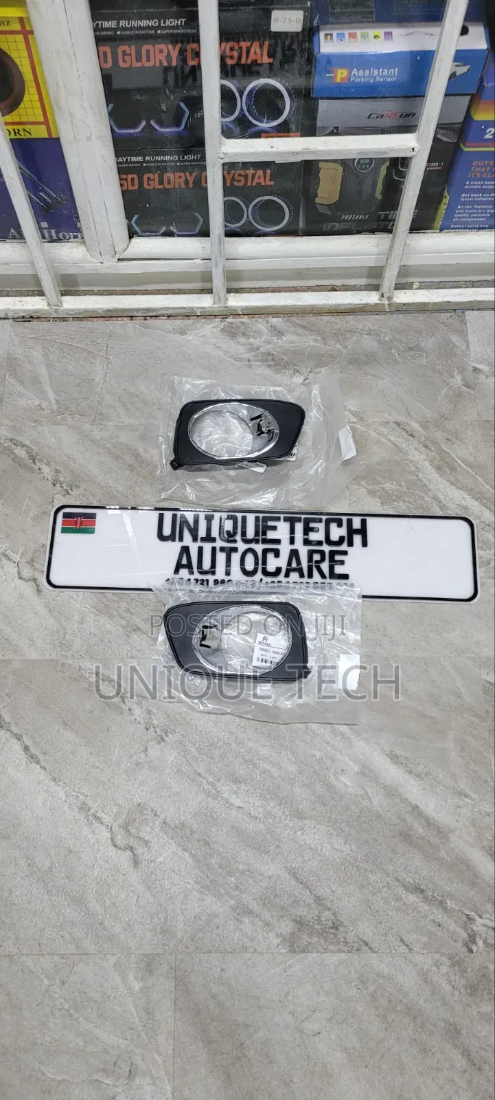 Toyota Axio Chrome Fog Lamp Covers