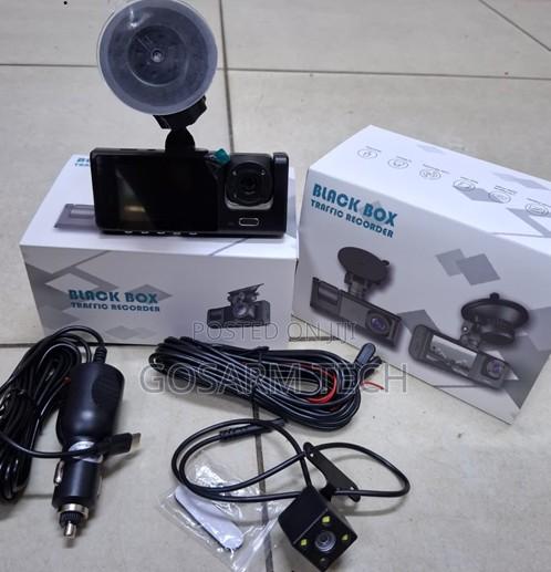 Quality Dashcam Traffic Recorder 3-in-1Three LensCamera - thumbnail 2