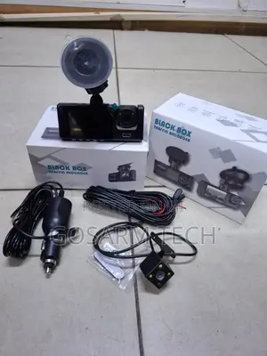Car Surveillance 3-in-1 Vehicle Dashcam – HD Video Recording