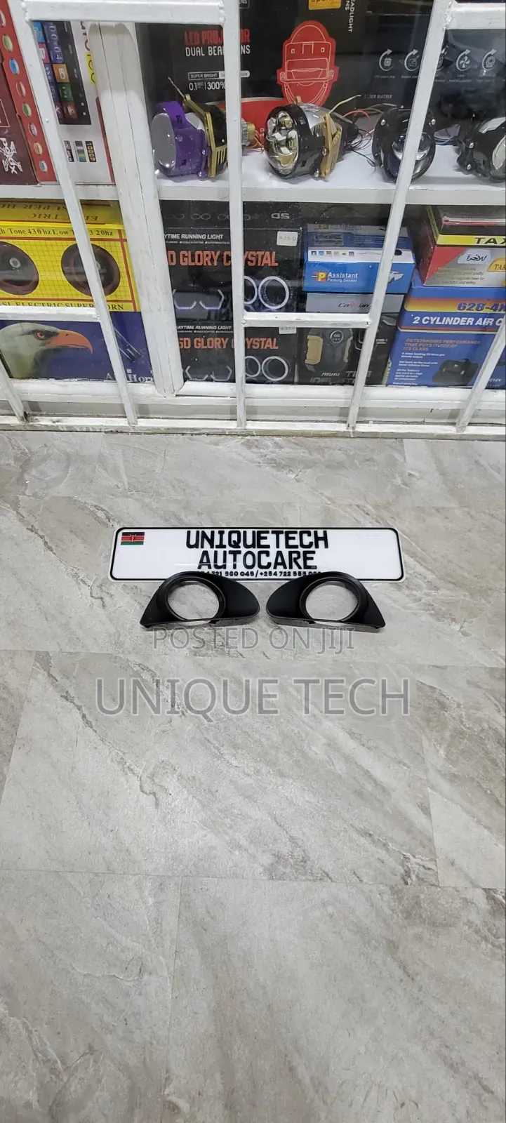 Fog Light Covers|Vitz 2012 2014 Front Bumper Fog Light Cover