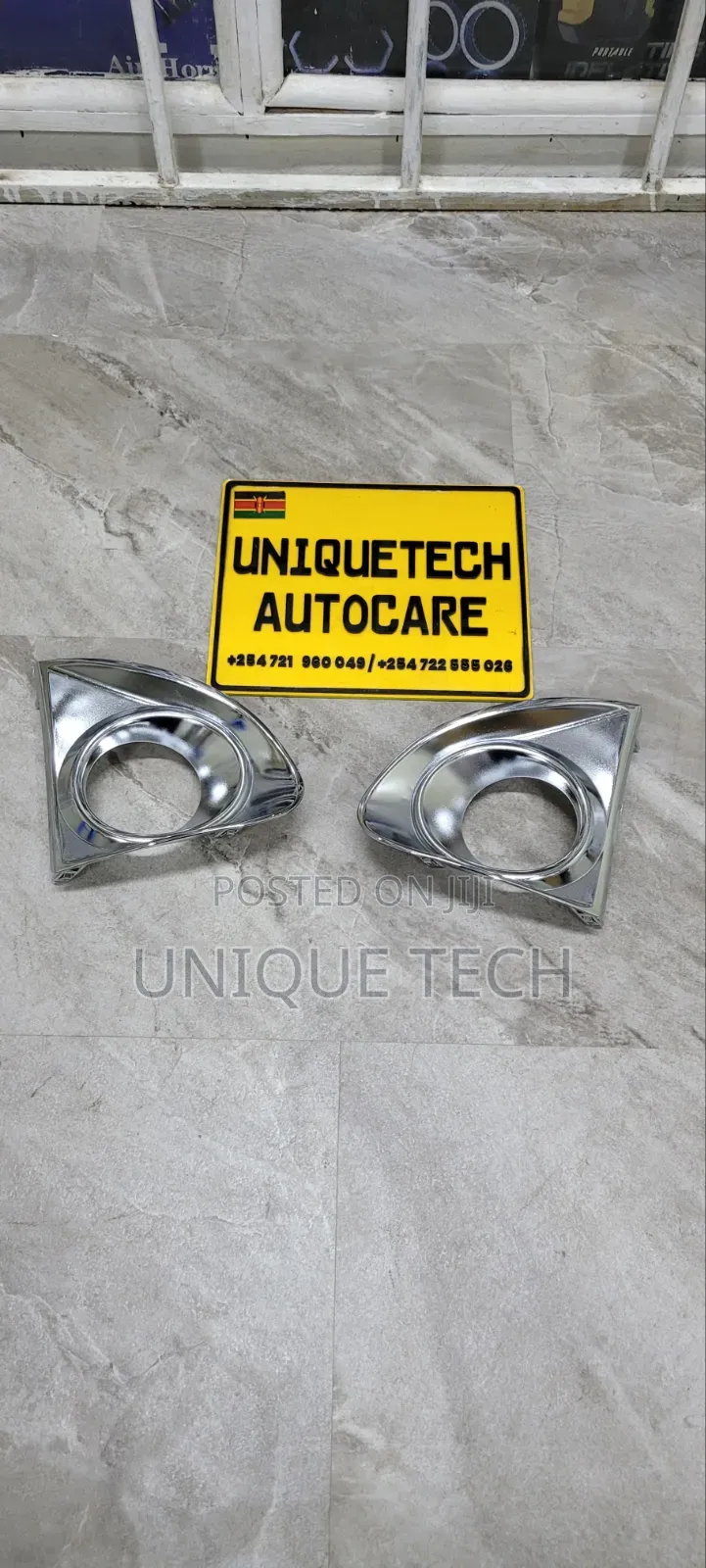 Toyota Axio/ Fielder 2012 Chrome Fog Light Covers