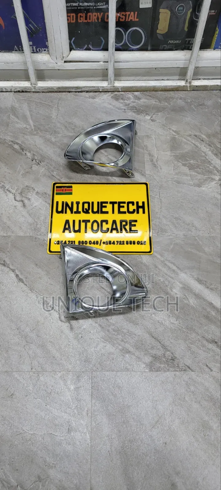 Toyota Axio/ Fielder 2012 Chrome Fog Light Covers