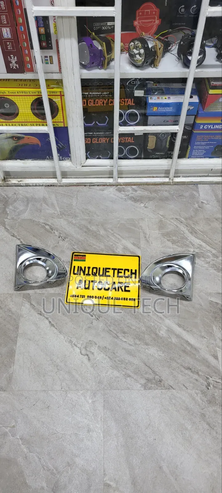 Fielder 2012 Chrome Fog Lamp Covers