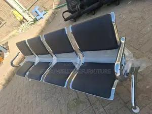 4 Seater Padded Waiting Bench Chair