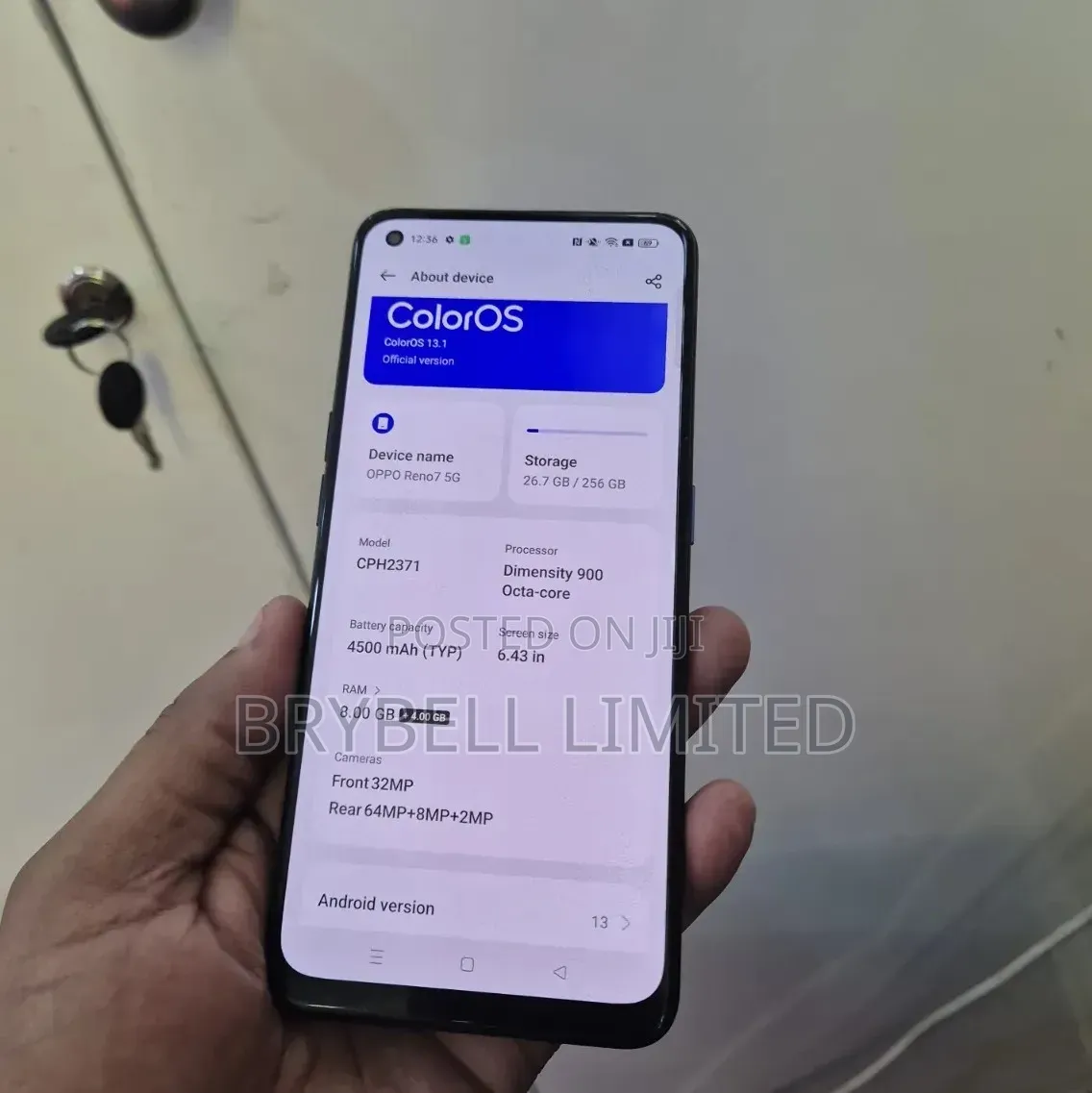 Oppo Reno7 5G 256 GB Blue