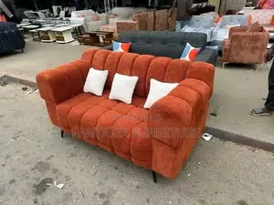 2-Seater Brown Bubble Sofa