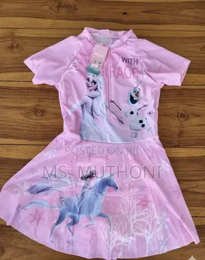 Princess Elsa Enchanted Wave Swim Dress