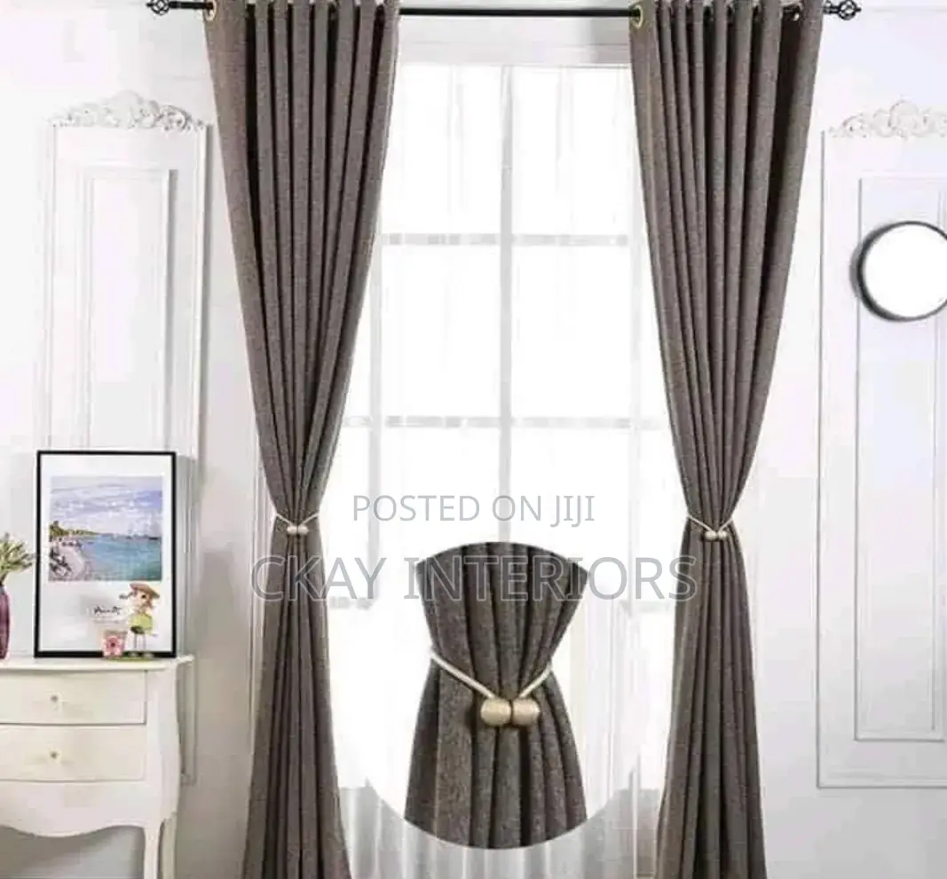 Good Quality, Hand Washable Eyelates Window Curtains