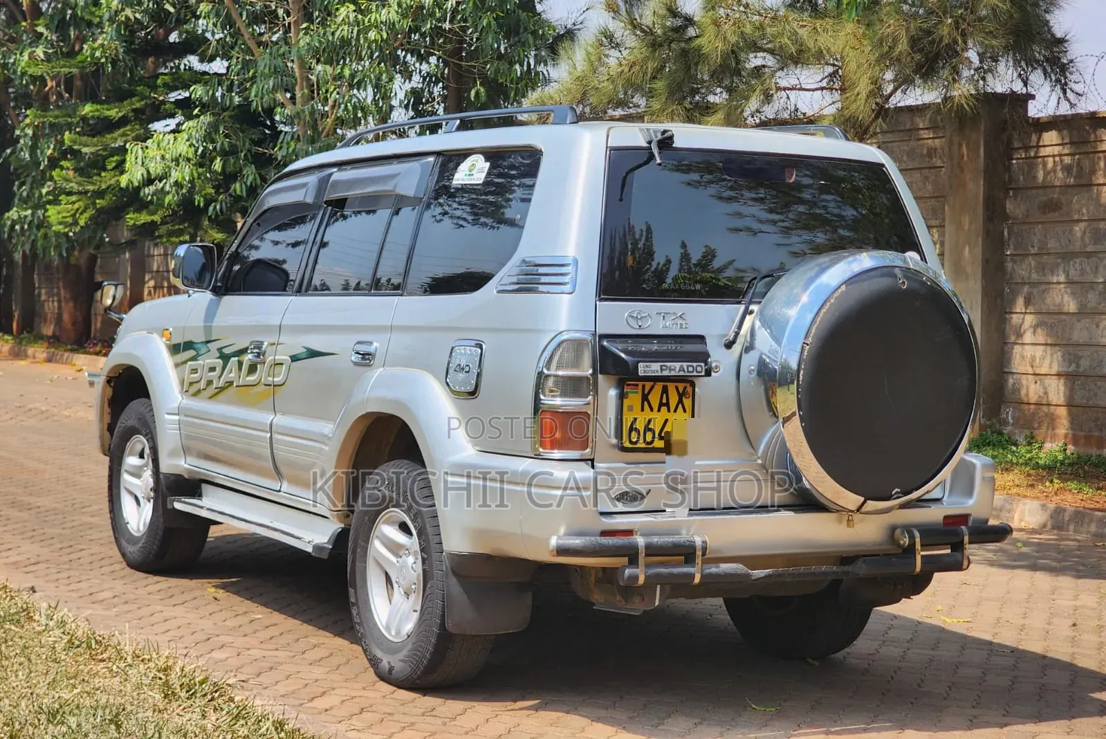 Toyota Land Cruiser Prado 2000 Silver