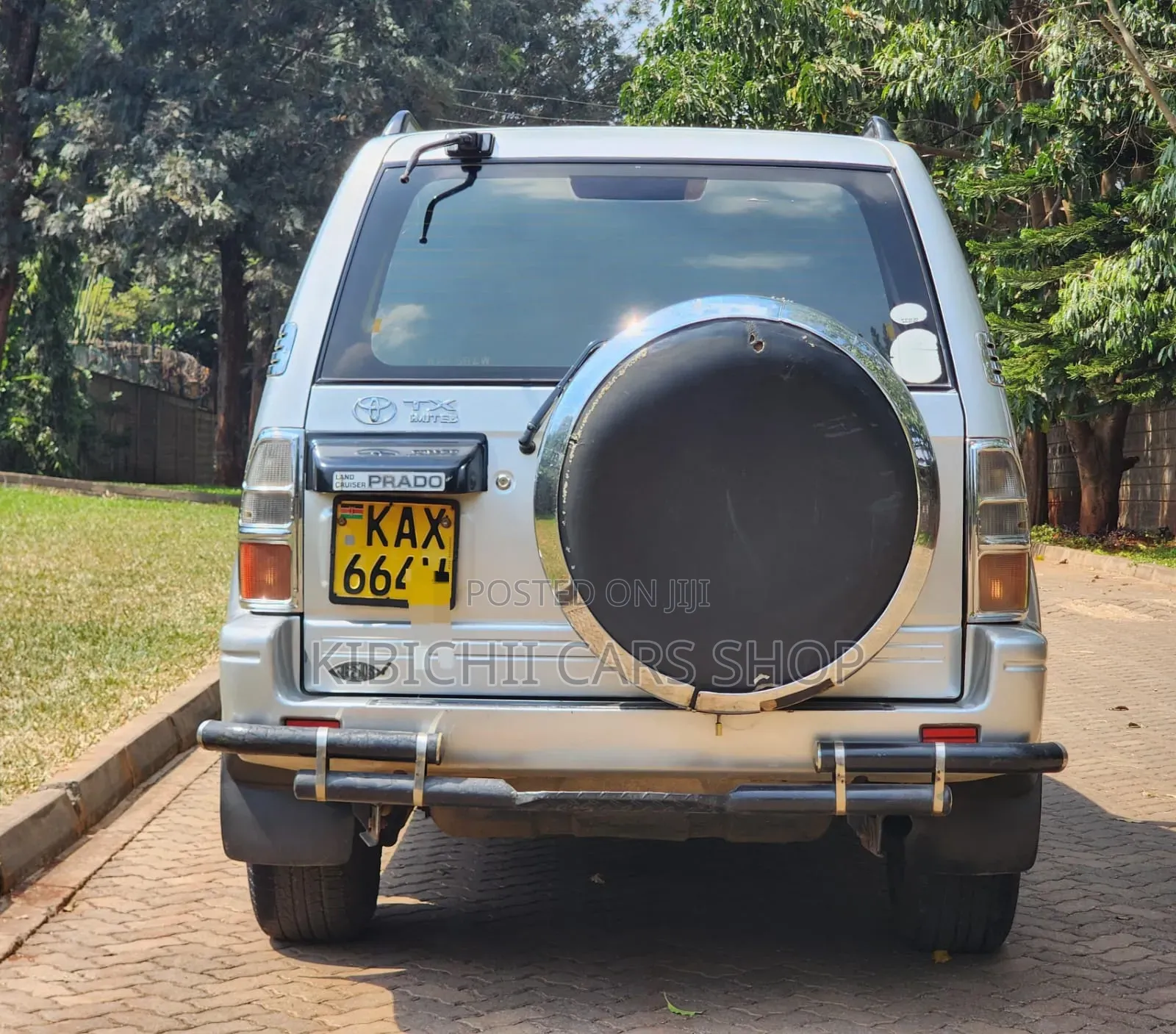 Toyota Land Cruiser Prado 2000 Silver