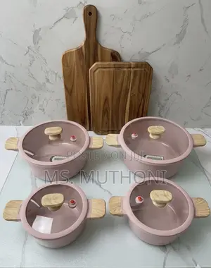 Blush Blossom Ceramic Cookware Set