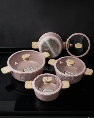 Nordic Pastel Ceramic Non-Stick Pot Collection