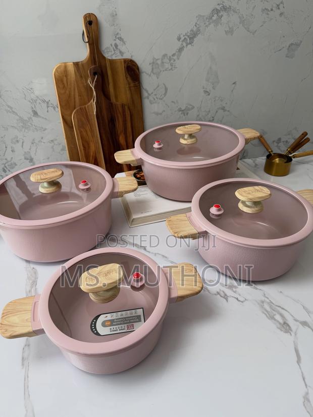Petal Pink Eco-Shield Ceramic Casserole Set - main view
