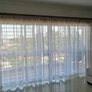 Elegant Sheer Curtain Net for Living Room Daytime Lighting