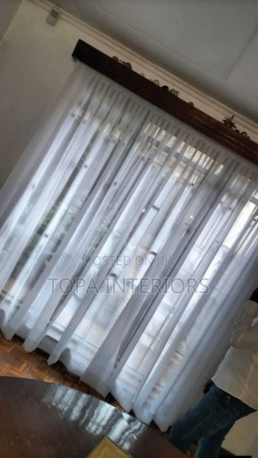 Beautiful White Sheers for Living Room Windows