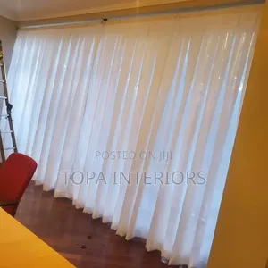 Wide Sheer Curtains Net for Large Living Room Windows