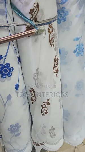 White Sheers for Living Room and Bedroom Curtain Nets