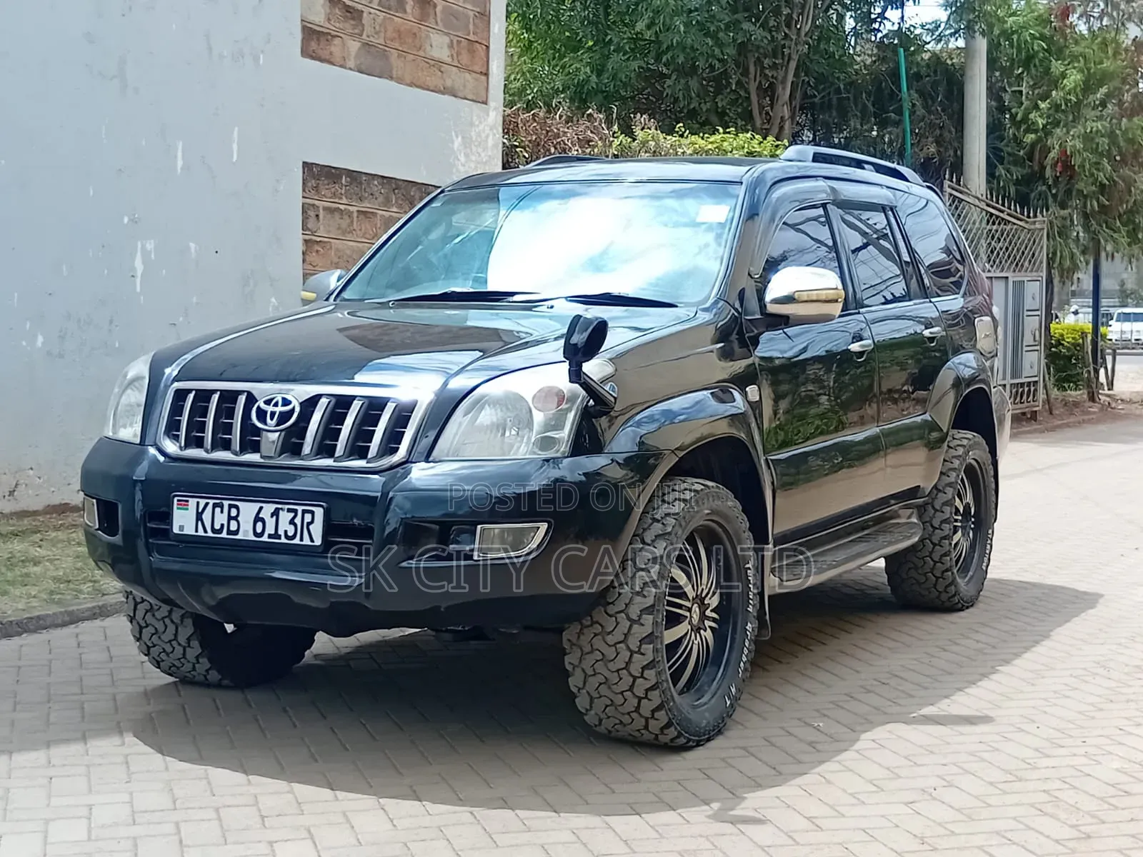 Toyota Land Cruiser Prado 2008 Black