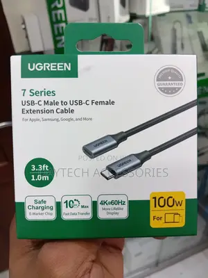 Ugreen USB-C Male to USB-C Female Extension Cable 1M