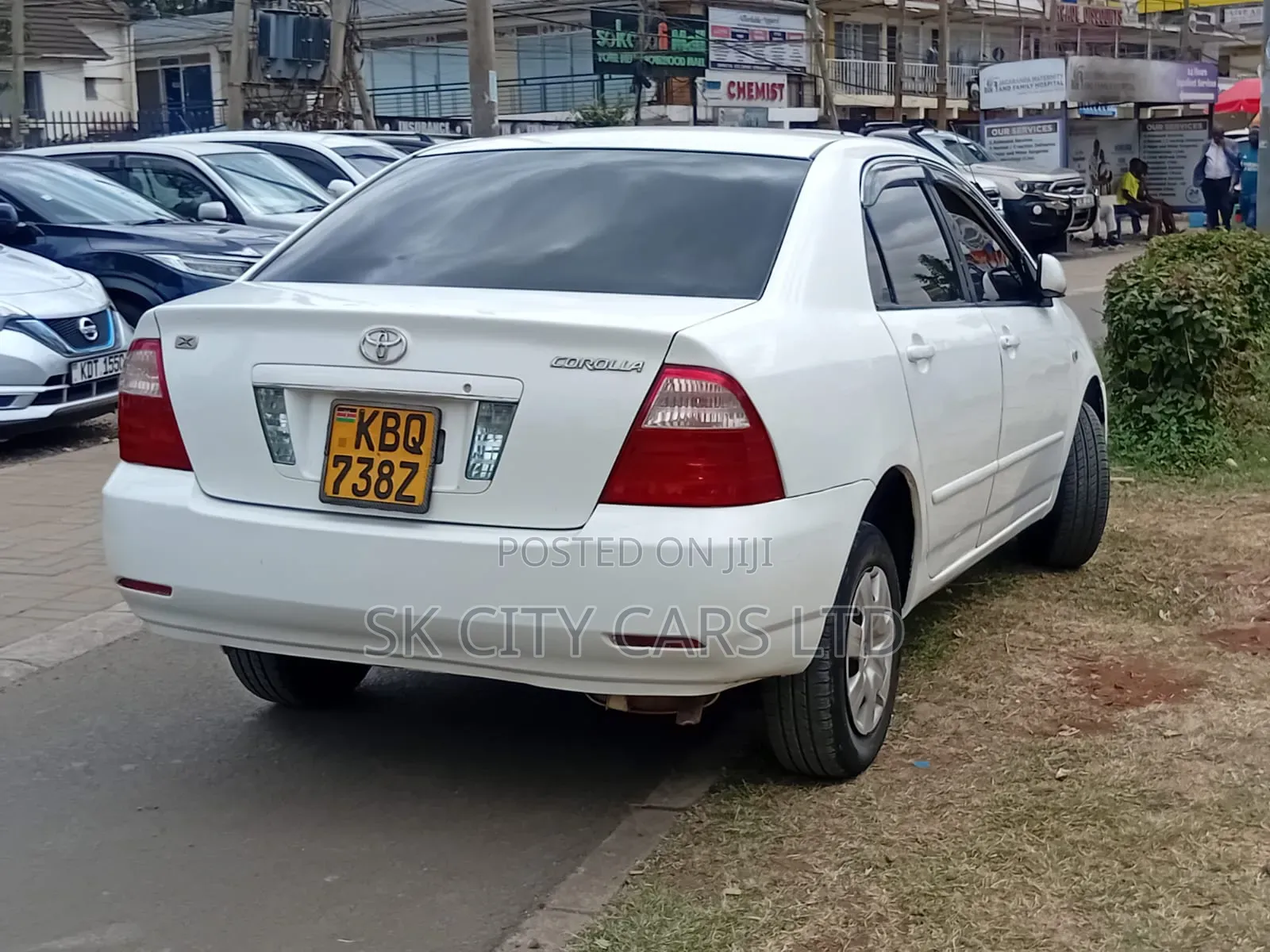 Toyota Corolla Sedan 2005 White