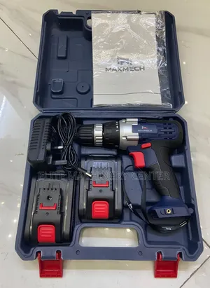 20V Blue and Black Maxmech Cordless Drill Kit