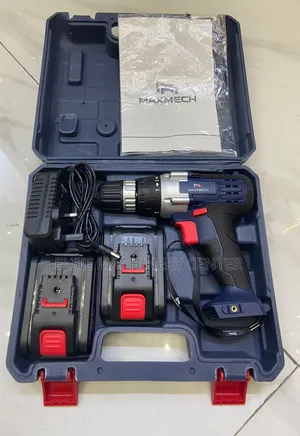 20V Blue and Black Maxmech Cordless Drill Kit