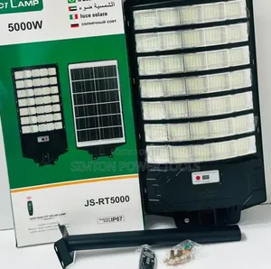 JSOT Lamp JS-RT5000 5000W Super Wide Angle All-in-One Solar Street