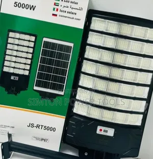 JSOT Lamp JS-RT5000 5000W Super Wide Angle All-in-One Solar Street
