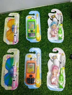 Kids Toothbrush + Toy Gift Set - KB