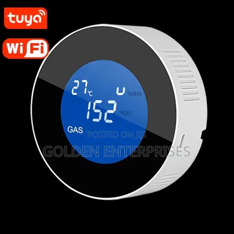 Natural Gas & LPG Detector With Loud Alarm and WiFi App