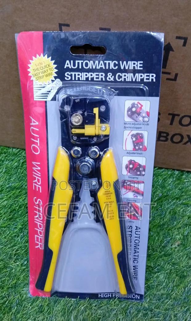 Automatic Wire Stripper and Crimper - main view
