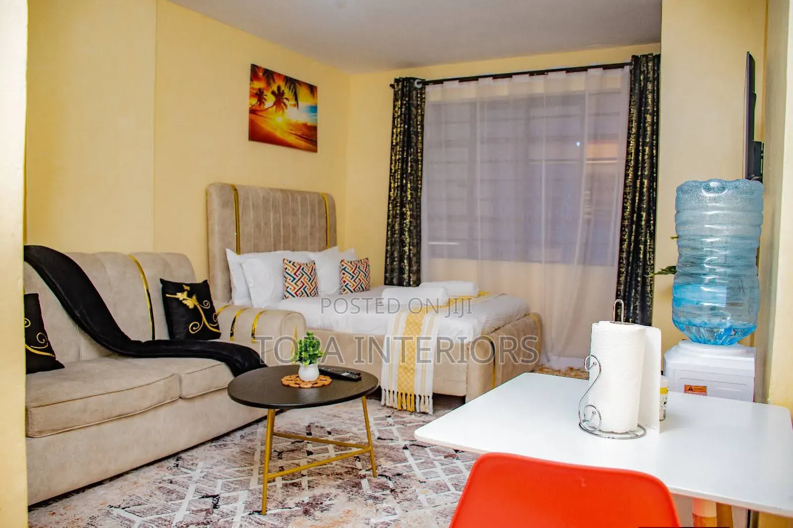 Black Velvet Curtains With Gold Patterns