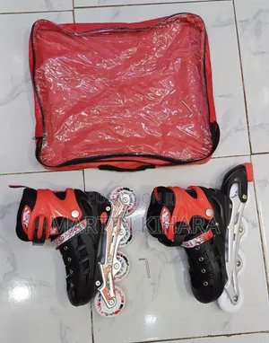 Rubber Wheels Inline Roller Skates