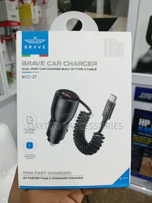 BRAVE 110W Multiport Car Charger - Black