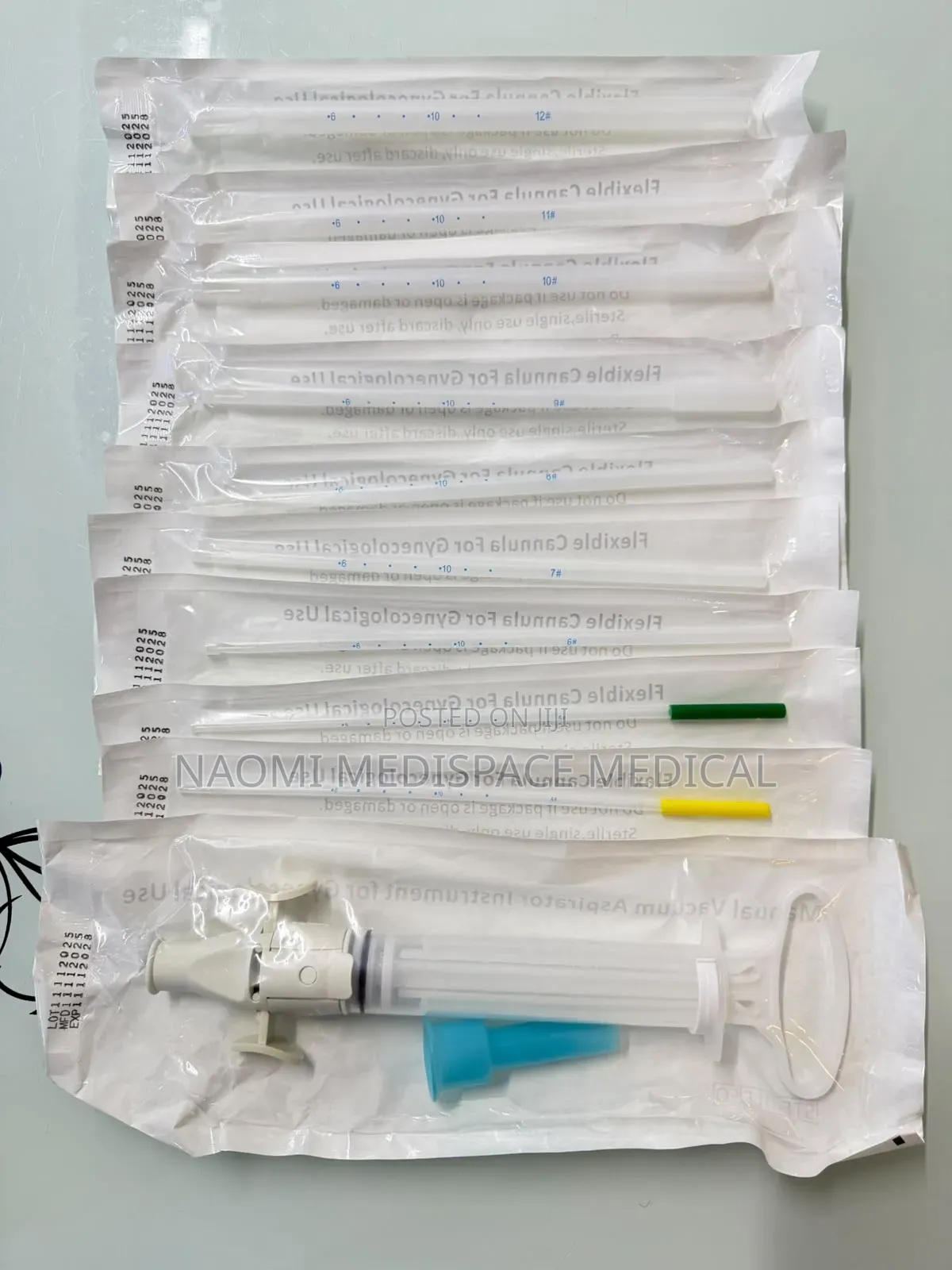Double Valve Manual Vacuum Aspirator