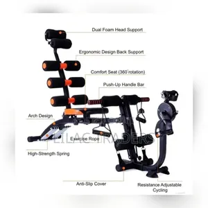 Six-Pack Workout Trainer With Pedals Je