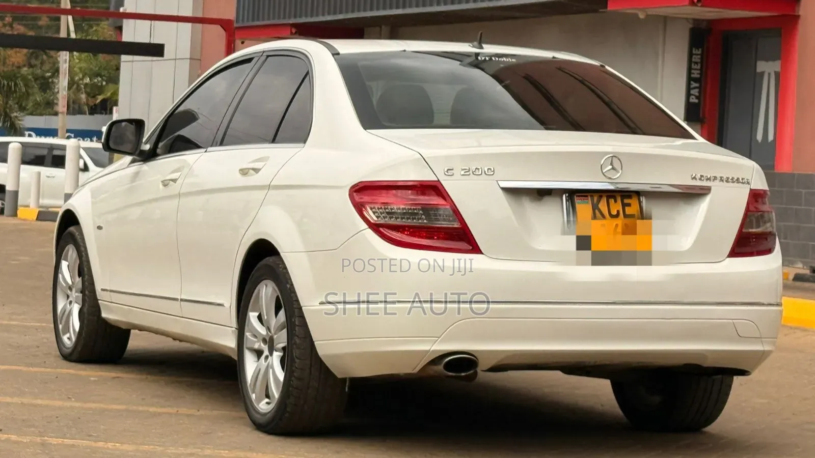 Mercedes-Benz C200 2008 White