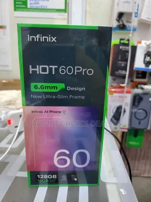 New Infinix Hot 60 Pro 128 GB Black