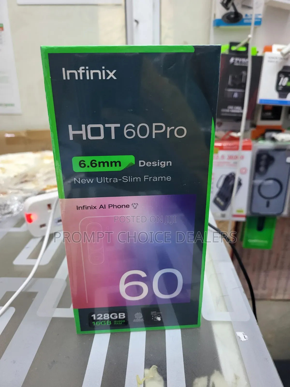 New Infinix Hot 60 Pro 128 GB Black